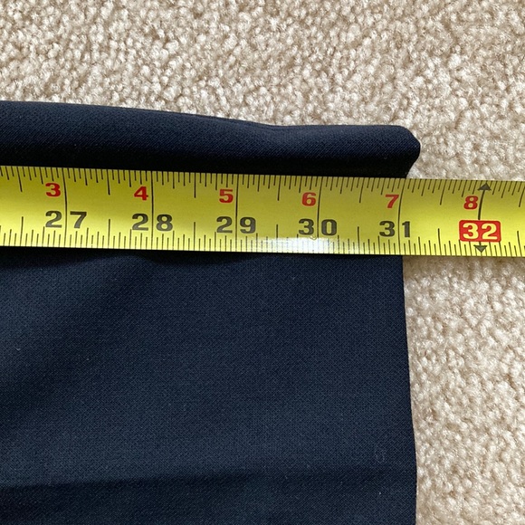 NWT Talbots CURVY Navy straight leg pants - Picture 2 of 8